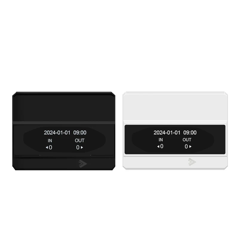 Traffic Automatic Digital Counter People Counting Device Infrared Passenger Flow Counter 3M Double-sided Tape or Screw Fixed AA