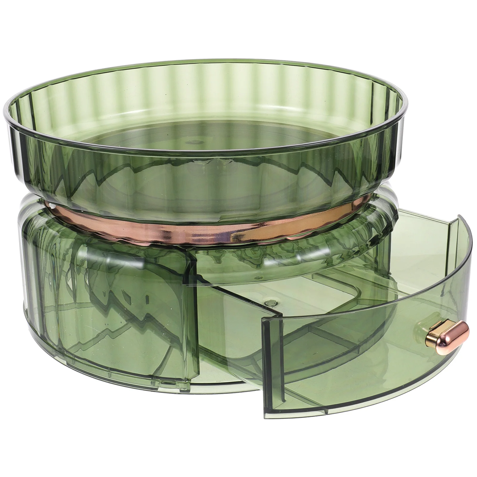 

Multifunctional Storage Tray Organizer for Makeup Accessories Desktop Household Use Acrylic Case Smooth Polishing