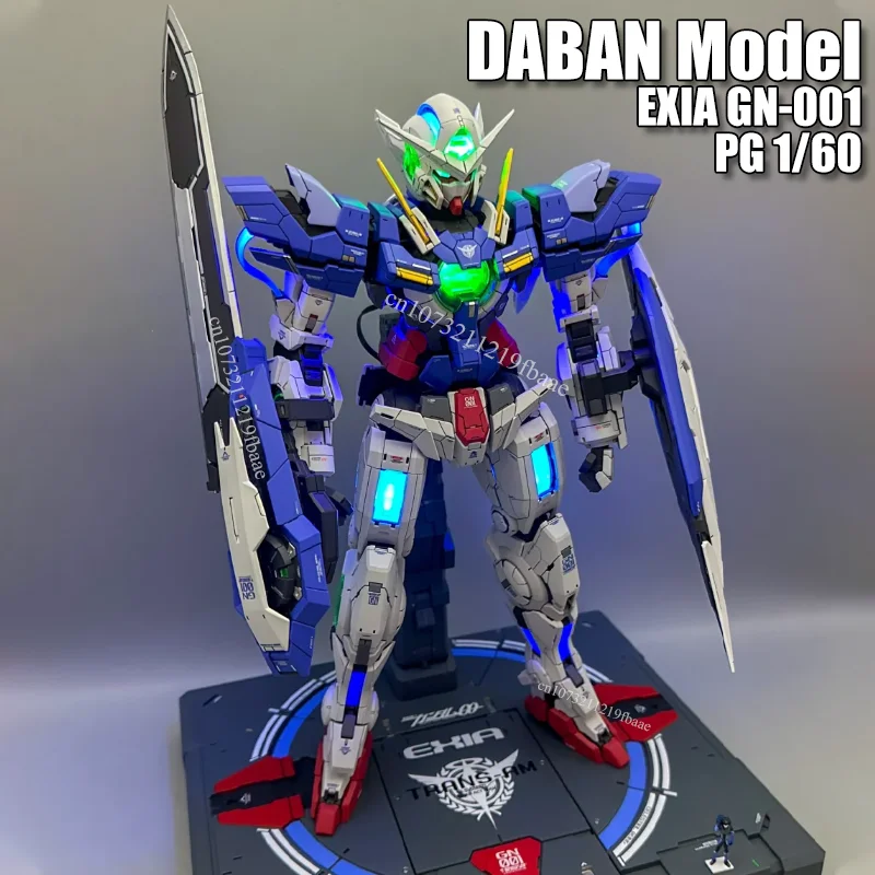 

In Stock DABAN Model EXIA GN-001 PG 1/60 With LED Assembly Model Kit Toy Action Figure Model Robot Mecha Gift