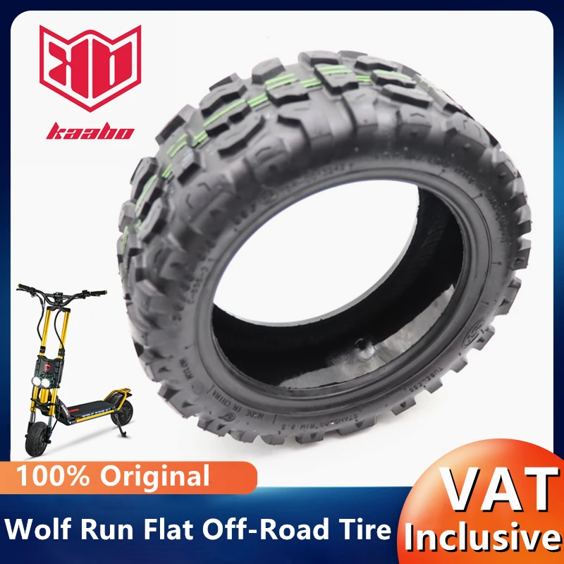 Original Puncture-proof Tube Punture Proof Vacuum Tyre For Kaabo Wolf Warrior King GT Electric Scooter Run-flat Off-Road Tire