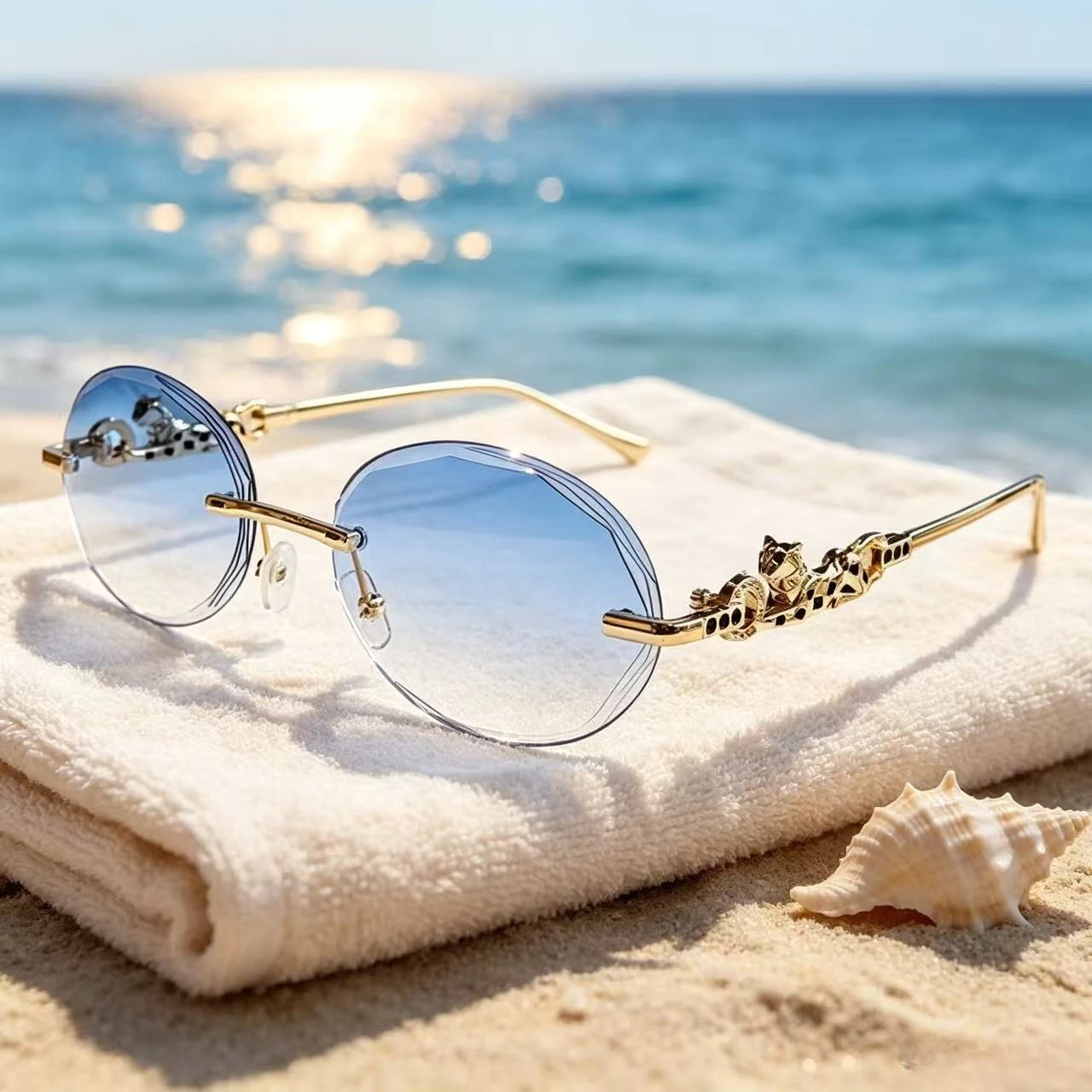 Oculos-de-sol-oval-2026-novo-modelo-sem-aro-personalidade-marrom-tonalizado-design-moderno-armacao-pequena