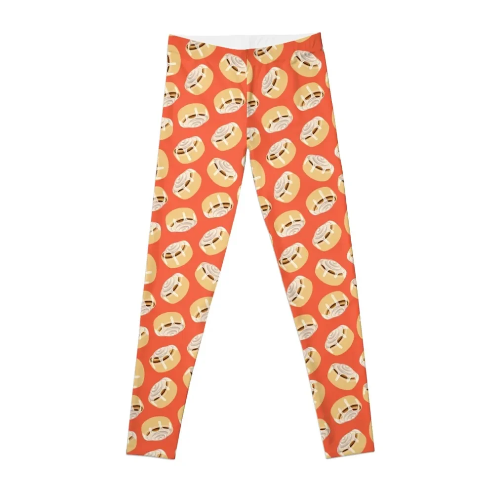 

Cinnamon rolls -food Leggings Sports pants woman for physical Womens Leggings