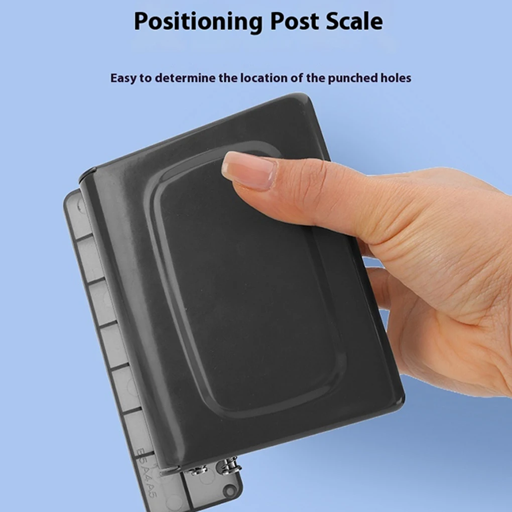 바인딩 펀처 금속 A4 10 링 코일 바인딩 펀치 휴대용 금속 나선형 및 코일 노력 바인딩 펀치 저장