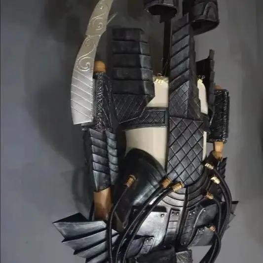 

Роскошное шоу на Хэллоуин, костюм хижака инопланетянина, зубчатый воин, доспехи, бар, костюм для Хэллоуина