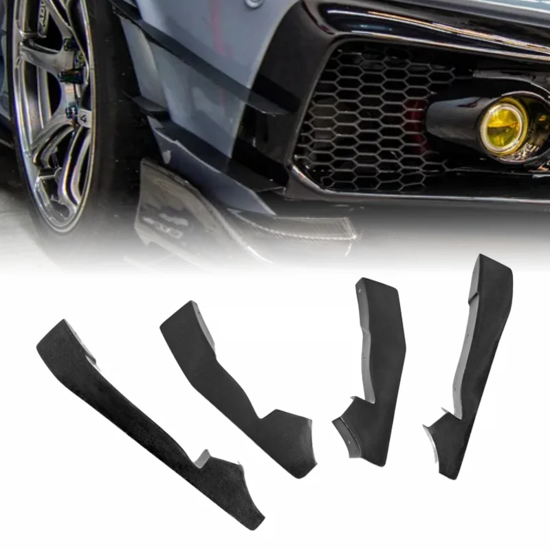 

Unpainted FRP Front Bumper Canard 17 Onwards Type R FK8 VRSAR2 2Pcs Car Body Kits Style