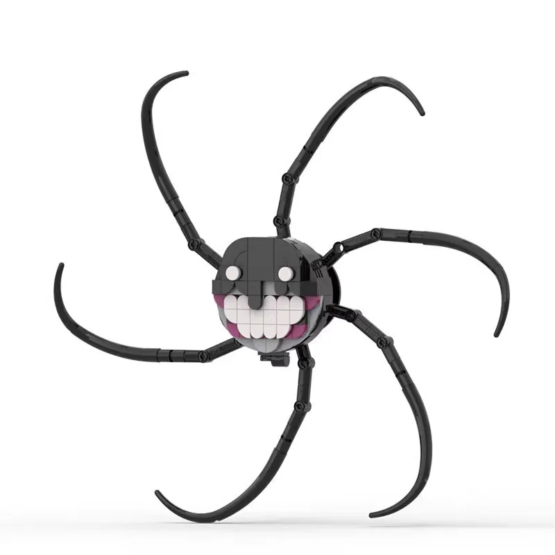 MOC Horror Game Series Monster Doors Action Figure Man Eating Tentacle One Eyed Demon Model Children's Puzzle Toys Birthday Gift