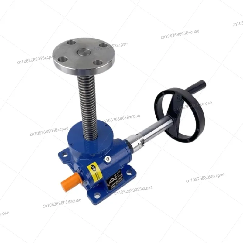 SWL Lifting Reducer Lead Screw Lifting Handwheel Collar Cegar Swl1T/2.5T Manual Crank Worm Lifting Platform