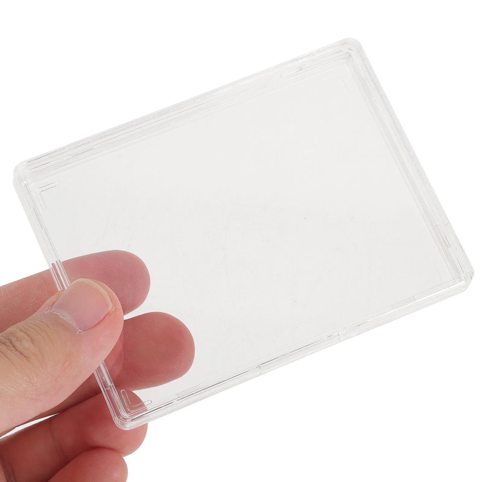 

Набор из 8 пластиковых прозрачных коробок-органайзеров для хранения карт, многофункциональный контейнер для мелких предметов, фотографий, украшений, электроники