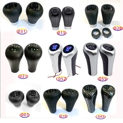 Gear Shift Knob for BMW, Speed Gear Shift Stick Knob for BMW 1, 3, 5, 6, 7 Series, E87, E90, E92, E36, E34, E46, E83, Z3, Etc.