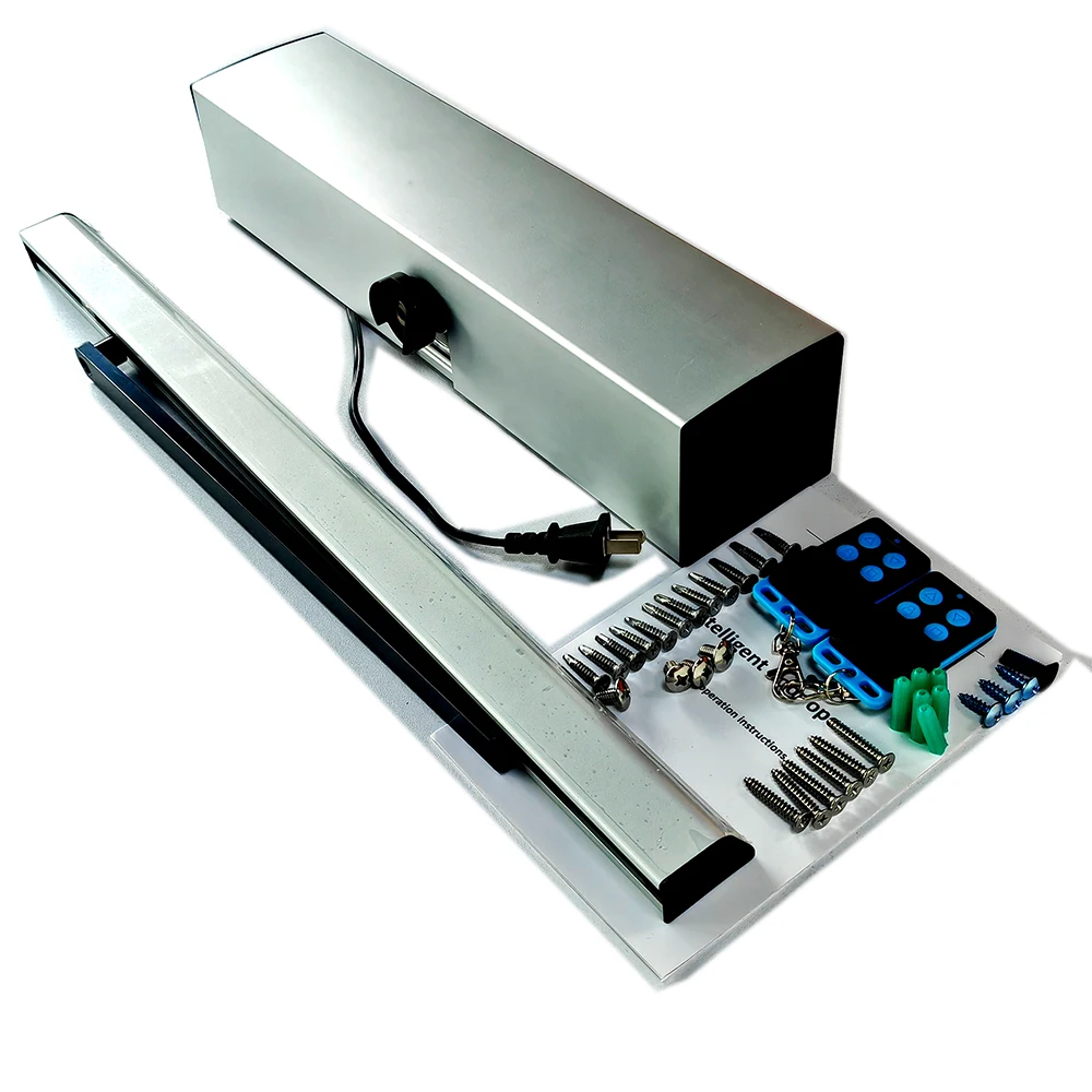 Abridor de porta automático dc24v, puxar ou empurrar portão, fácil de instalar, abridor de porta balanço elétrico, 100kg, operadores de porta automática