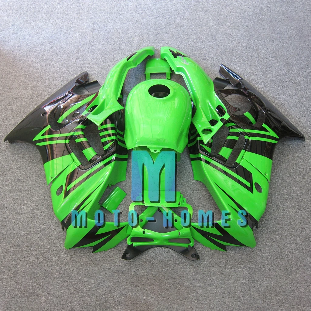 無料カスタムCBR600 F3 1995 1996 ABSフェアリングキット ホンダCBR600 95 96 バイク外装パーツ リビルドバイク ブラックグリーン