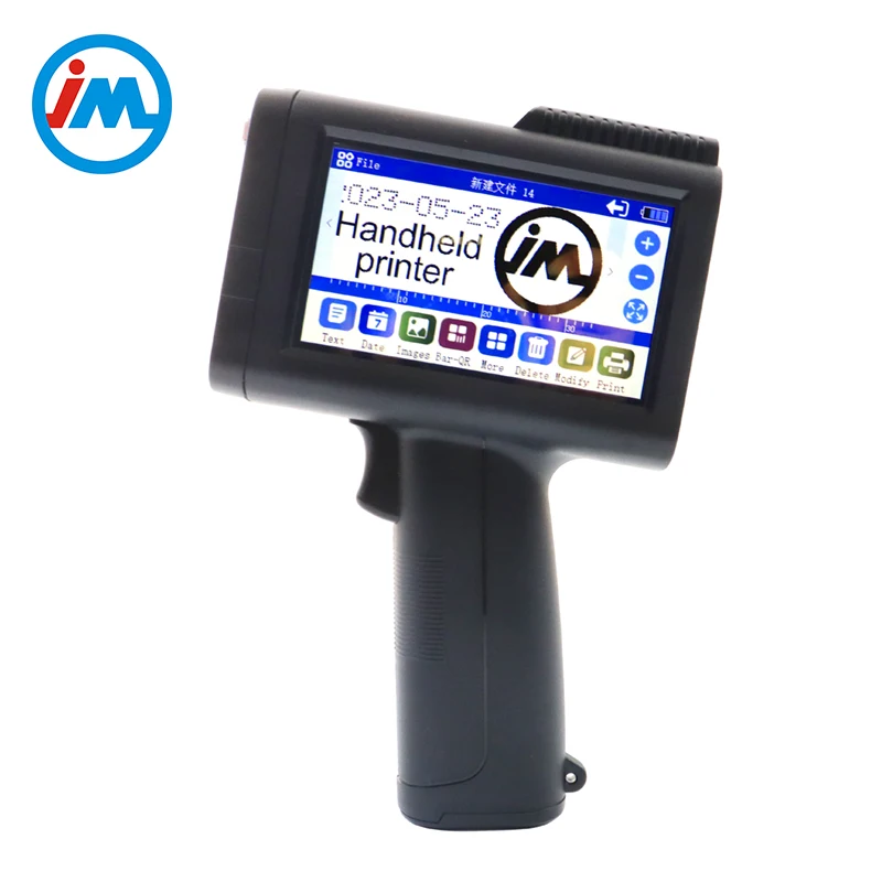 Portable Printer Marker Inkjet Logo-bar Code Hand Held Usb Barcode Expiry Date Handheld Inkjet Printer