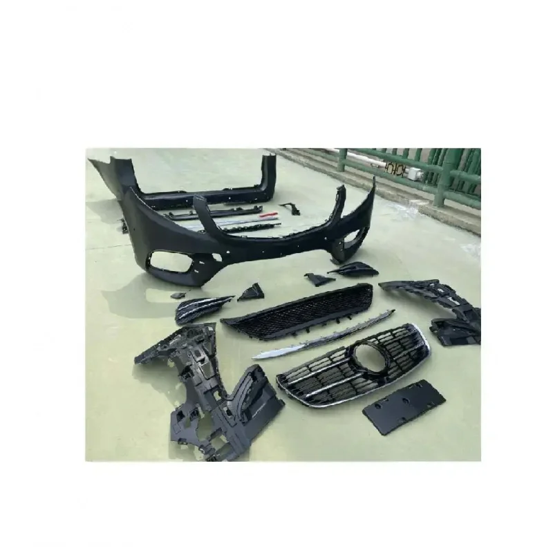 

Suitable for Mercedes Vito W447 Upgrade V-Class V260 AMG Body Kit Front Rear Bumper With Grille High Quality Plastic