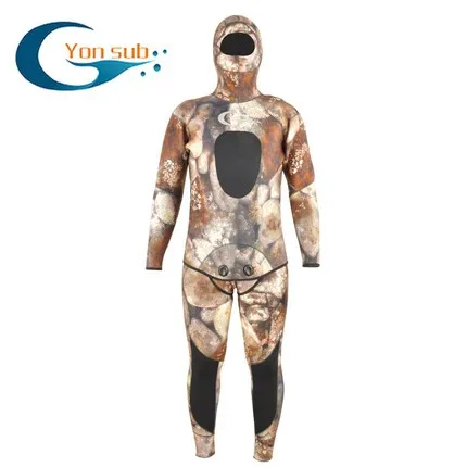 2024 5mm neoprene two pieces spearfishing fishing waders long diving wetsuit