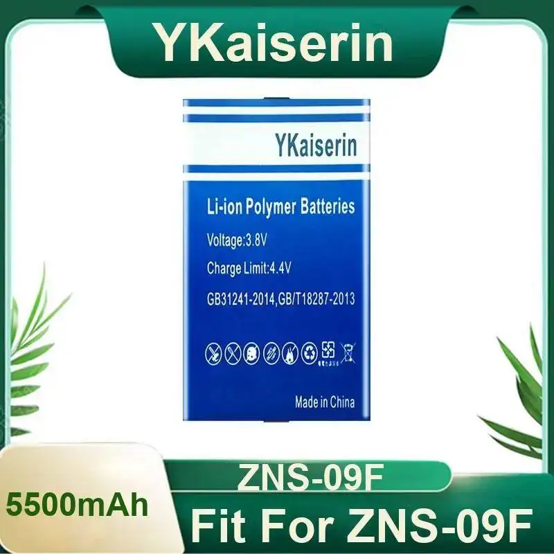 

High-Performance Fit For Zns-09F Premium Replacement Smart Door Lock Battery 5500Mah