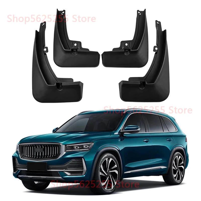 

For Geely Monjaro L Xingyue L 2021 Car Mud Flaps Fenders Splash Guard Front Rear Mudguards Car Exterior Protective Accessories