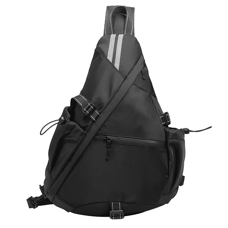 Men's Crossbody Archery Bag Cycling Shoulder Bag Outdoor Hiking Waterproof Backpack Chest Bag