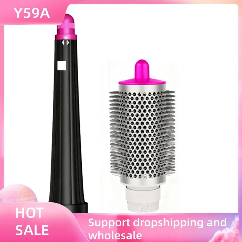 

Y59A For Shark Flexstyle Blow Dryer Round Brush Attachment- Works For Straight, Wavy Curly& Coily Hair