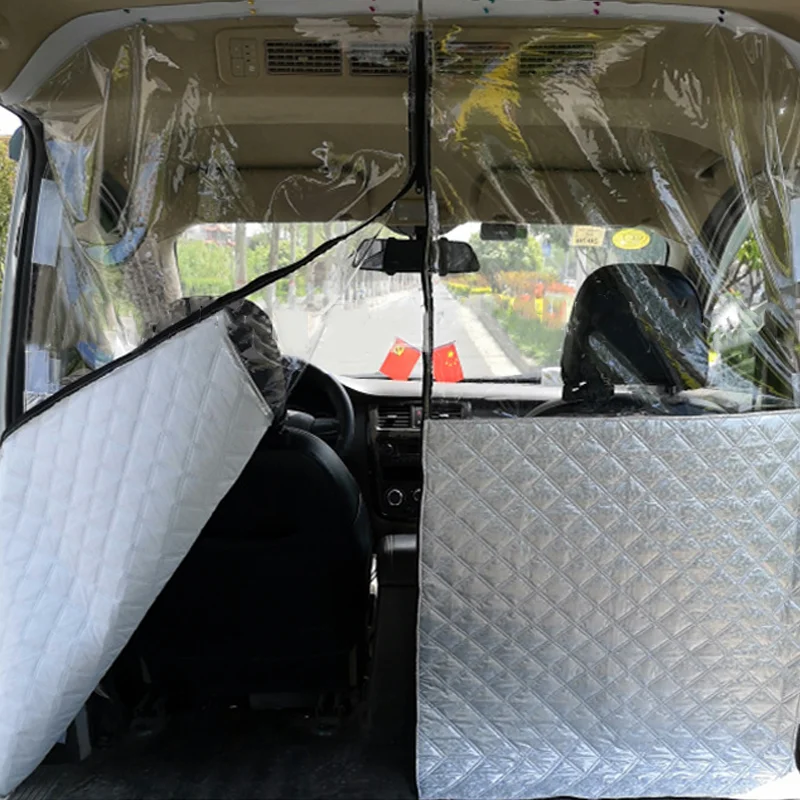 

Heat Insulation Curtain Kits With Zipper For Ford Transit Custom Cab Divider Camper Van Motorhome Caravan Interior Accessories