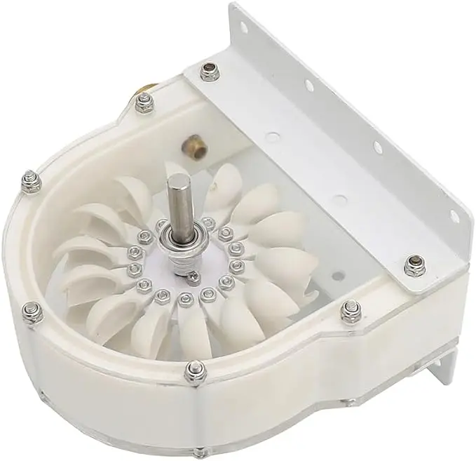 High Efficiency Pelton Water Turbine Impact Water Wheel Bucket Wheel Multi-purpose DIY Water Generator
