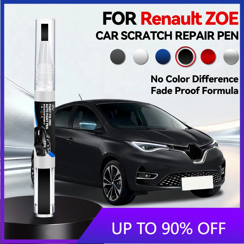 

Горячая новинка 2026: Инструмент для ремонта краски Renault ZOE 2012-2025 X98 X10, карандаш для удаления царапин, аксессуары для авто DIY, черный