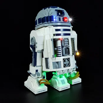 75308 Model Serisi Klasik R2D2 Robot Yapım Blokları Seti için LED Işık Kiti (Model Tuğlaları Dahil Değildir) 6 best sales R2D2 model kiti - №6