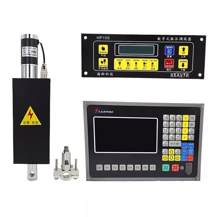 

SF-2100C+HP105+JYKB-100-DC24V-T3 CNC Plasma Flame Cutting Machine 2Axis Control System Operation Controller New PLC Engine