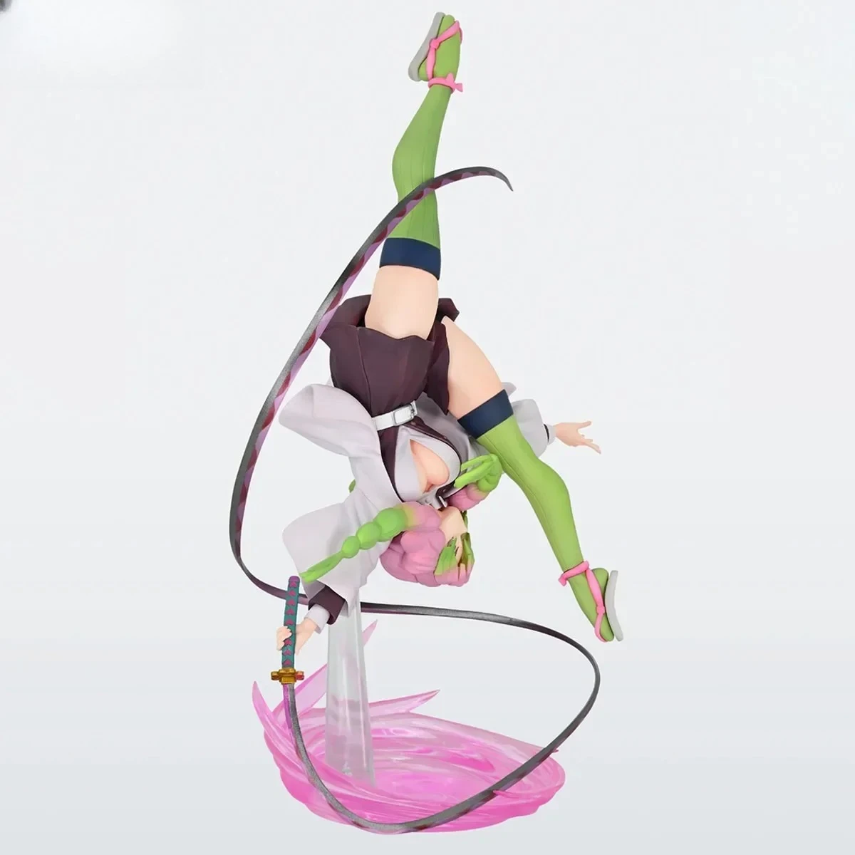 

Kimetsu No Yaiba Anime Action Figure - Kanroji Mitsuri Collectible Model Toy Doll Gift for Fans