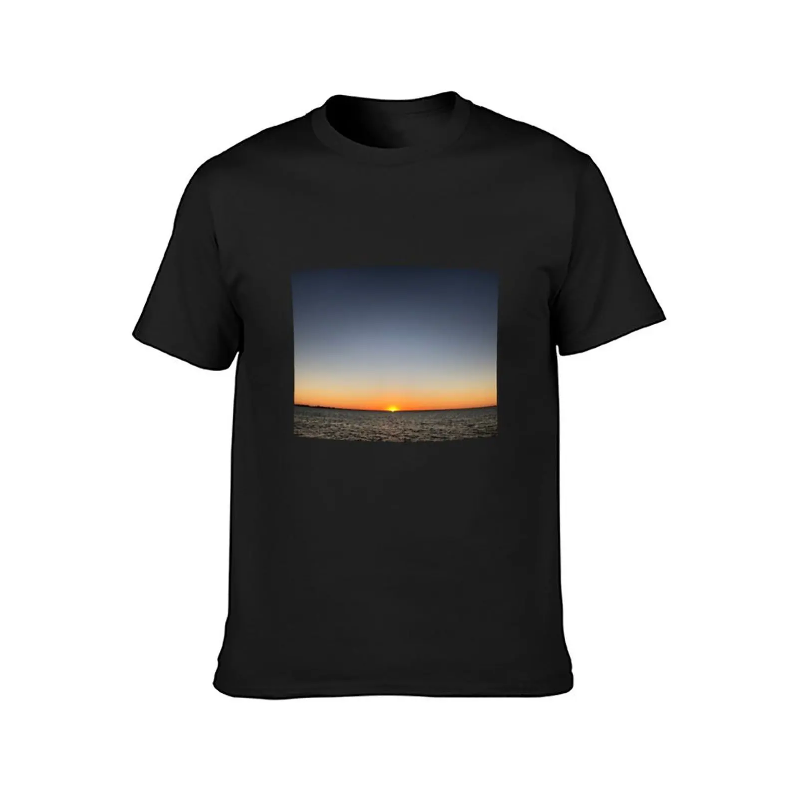 Sunset on Copano Bay in Rockport, Texas T-Shirt hippie clothes animal prinfor boys boys animal print Men's t shirts