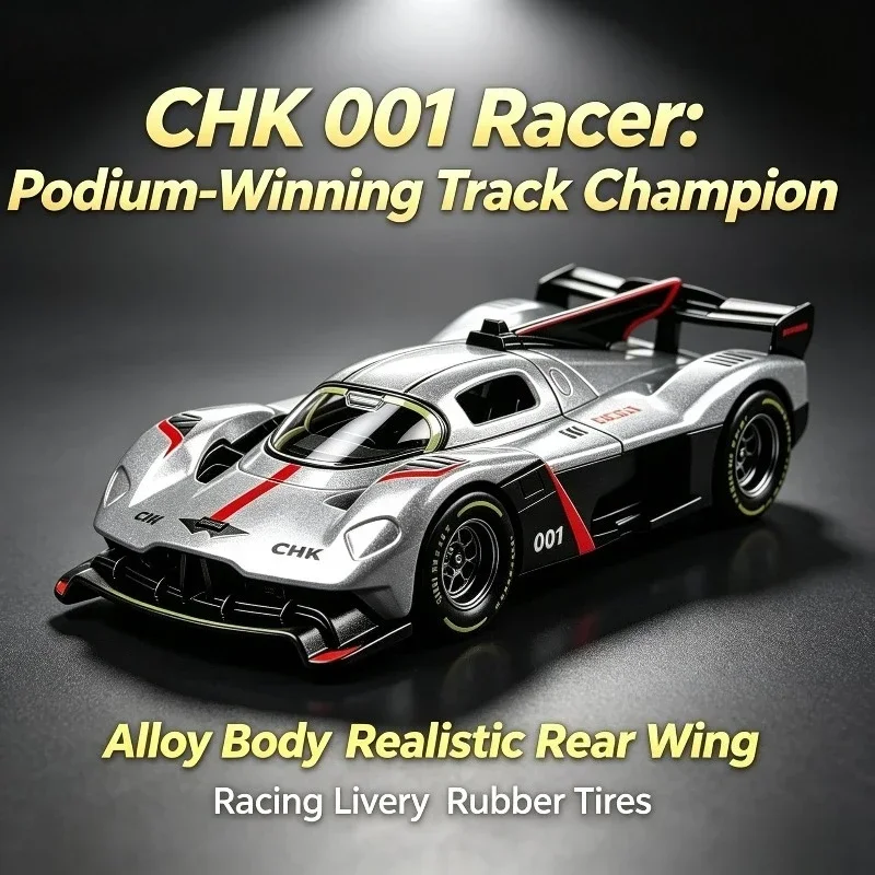 Alloy Car Model 1:36 Scale Street Racing Sports Replica, Diecast Pull-Back Metal Coupe,Realistic Street Tuning Details,Miniature