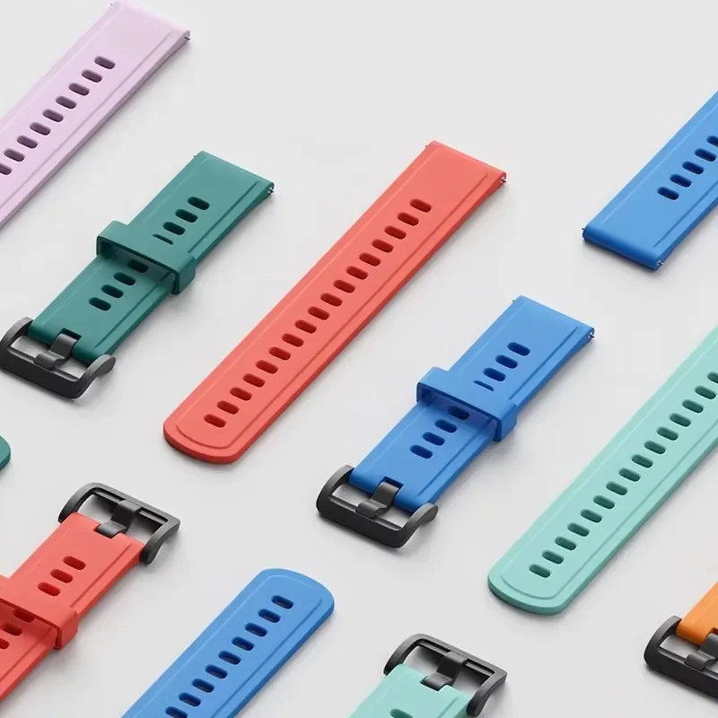 Спортивный ремешок для часов Huami Amazfit GTS 20 мм/22 мм, ремешок для умных часов Xiaomi Amazfit GTR 42 мм 46 мм 49 мм, сменный браслет