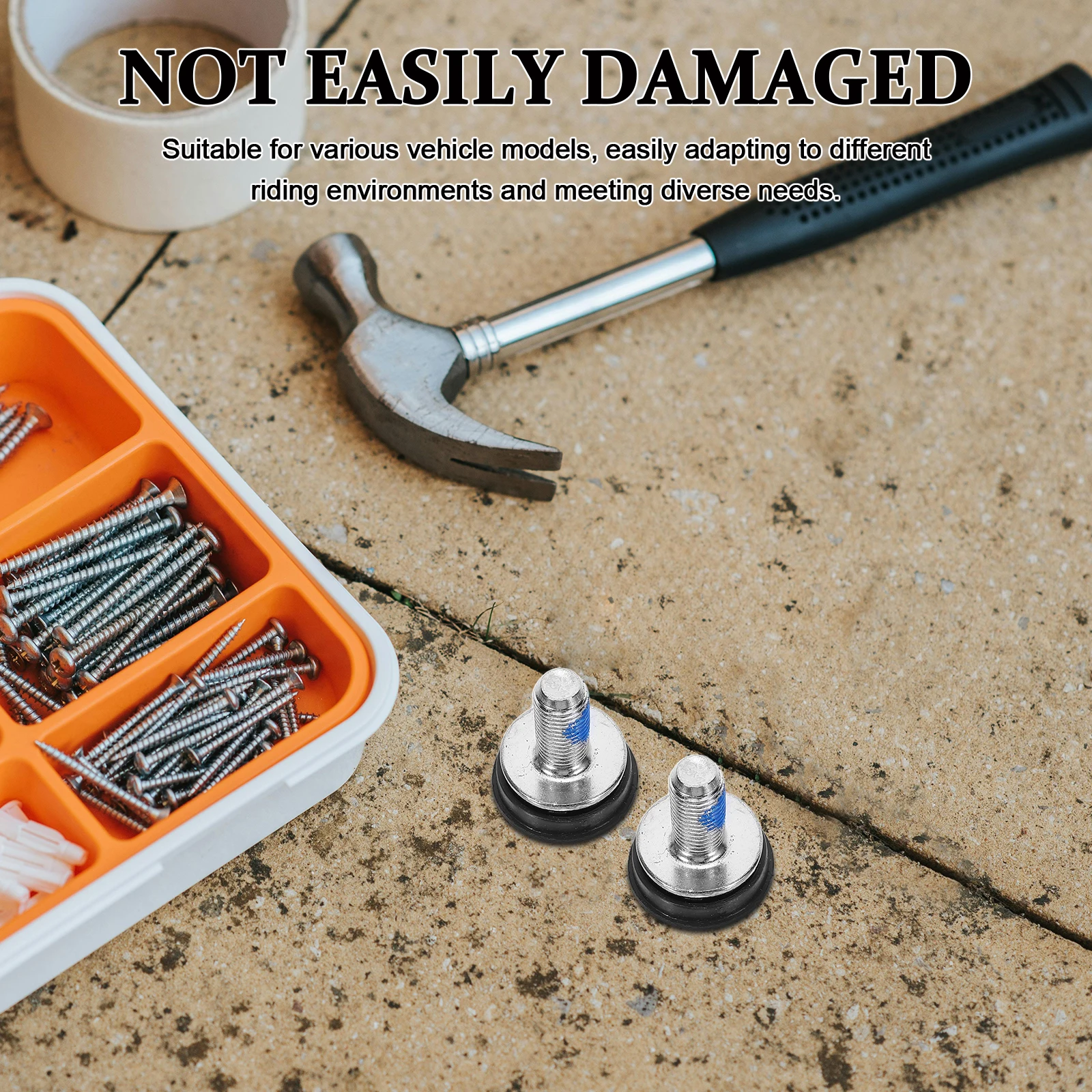 10pcs Bicycle Crank Arm Screw Fixing Bolt For Mountain Bike Crankset Steel Bike Accessories Compatible With Bottom Bracket/Brake