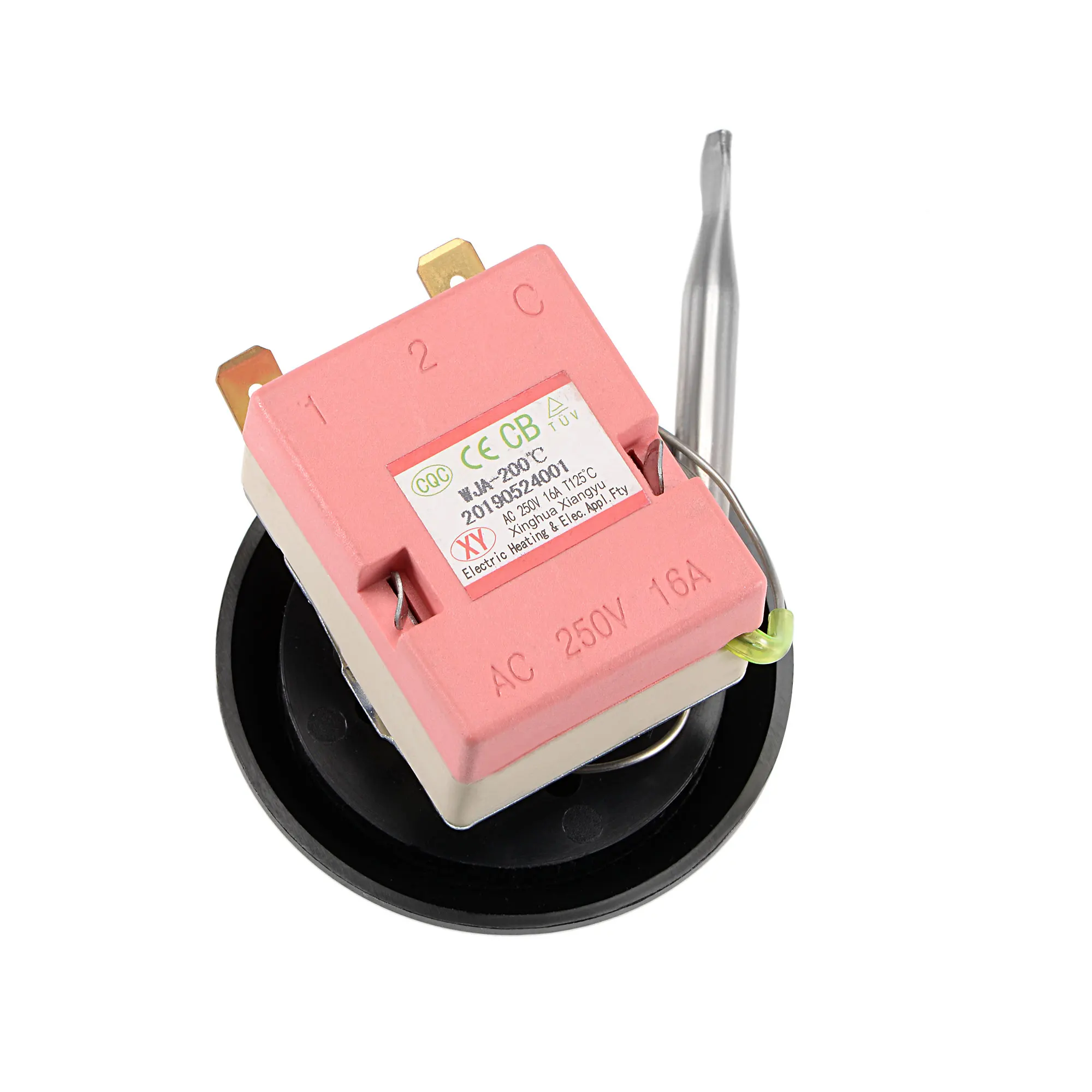 Imagem -06 - Termostato nc para Forno Elétrico Botão de Controle de Temperatura Liquid Rising 30110c 60200c 50-250c 300c 250v 16a