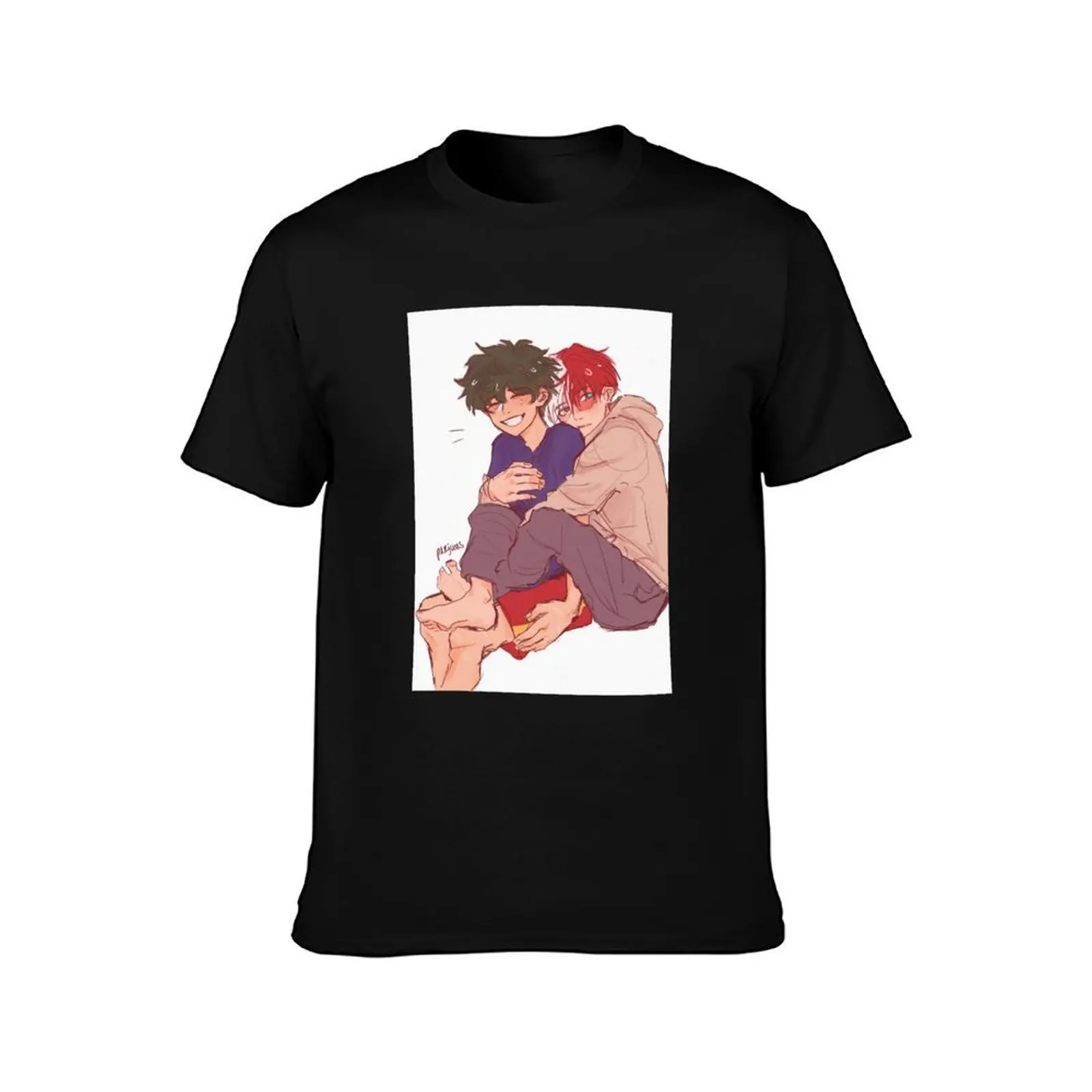 affection T-Shirt, Summer Casual Cotton Tee, Oversized Streetwear Tops, Vintage Graphic Print, Loose Fit Short Sleeve