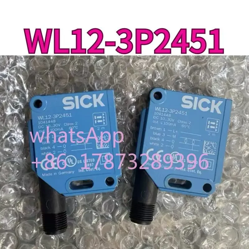 

The second-hand WL12-3P2451 sensor tested OK and its function is intact