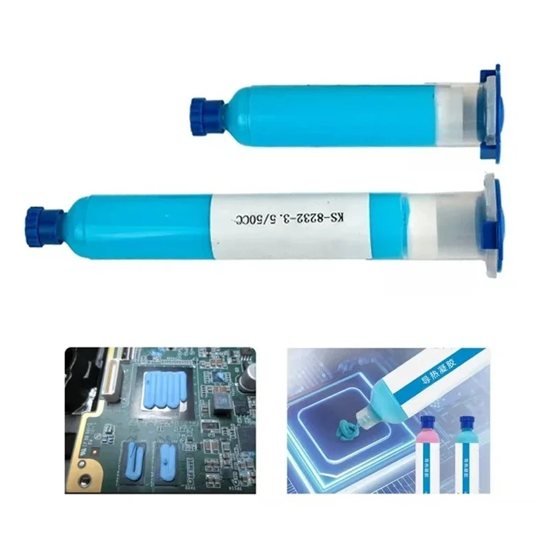 Gel termico resistente alle alte temperature 30ml 50ml 8232 Gel siliconico per dissipazione del calore 3,5 w/mk per DJI Drone FPV GPU/CPU//PS5/LED