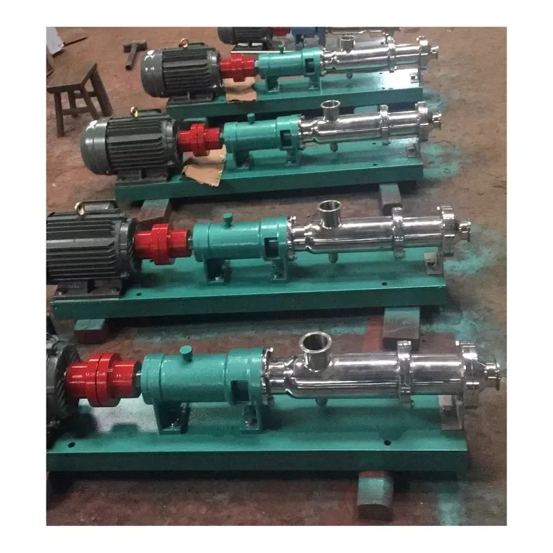 

High Efficiency Single Stage Stainless Steel Screw Pump 0.37kw Corrosion-Resistant Food Grade for Oil Transfer Watering
