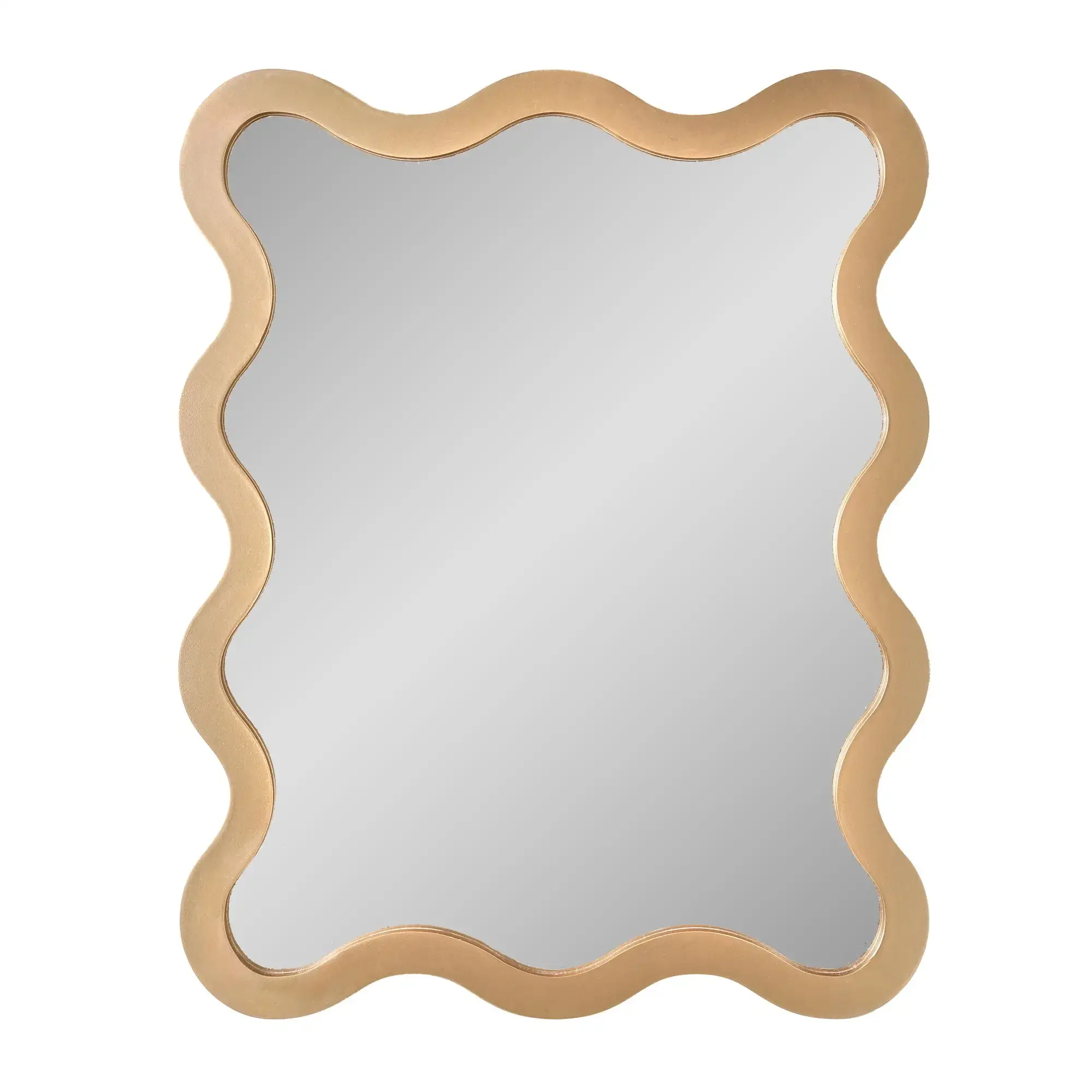 

Art Deco wavy frame, designed for unique taste, can be hung vertically or horizontally