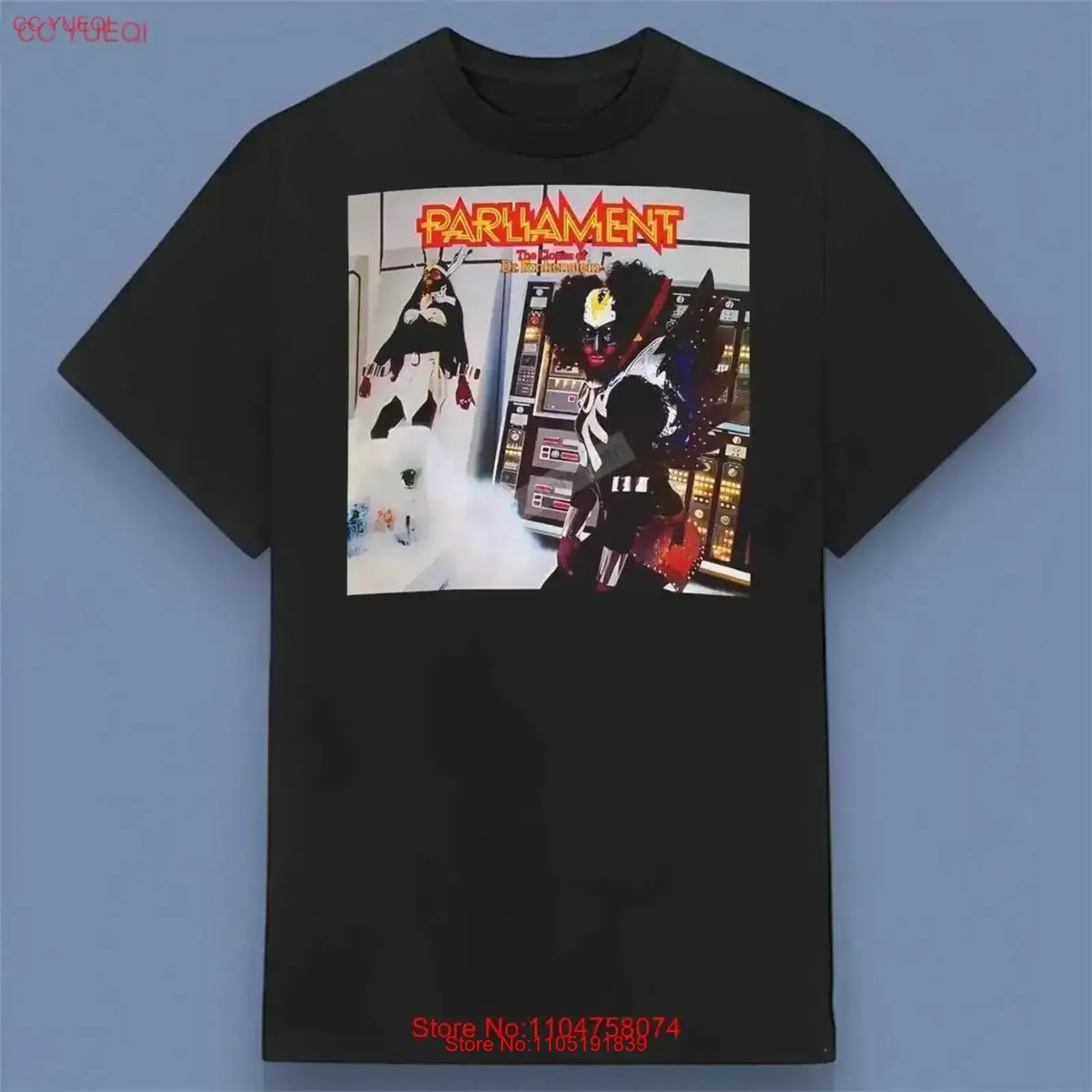 

High Quality Print Parliament Funkadelic Dr Funkenstein T Shirt Size S 4XL vintage Washed Casual Versatile graphic Stylish