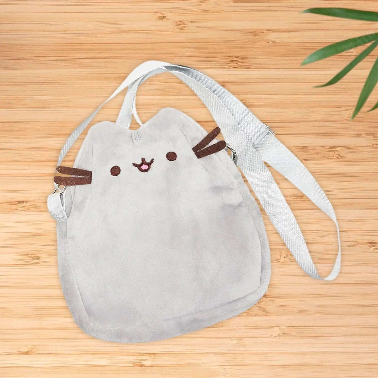 

Cute Plush Bag Large Capacity Fluffy Shoulder Bags for Travel Vacation Daily