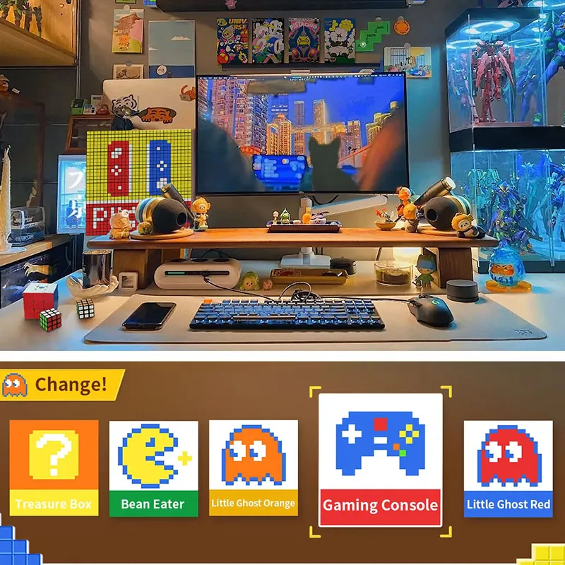 [CubeFun] Gan mosaïque Cubes 10 bricolage Puzzle Cube magique magnétique 10x10 Cube créatif mosaïque peintures décoratives jouets pour enfants