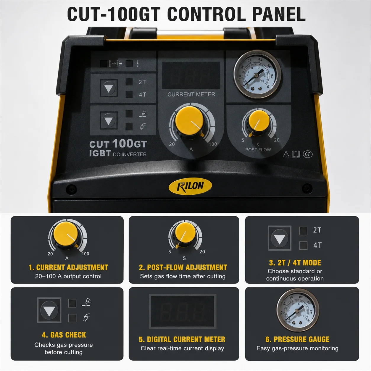 RILON CUT-100GT 100A 380V Tagl - Plasma Cutter 100A Cnc recensione e prezzo