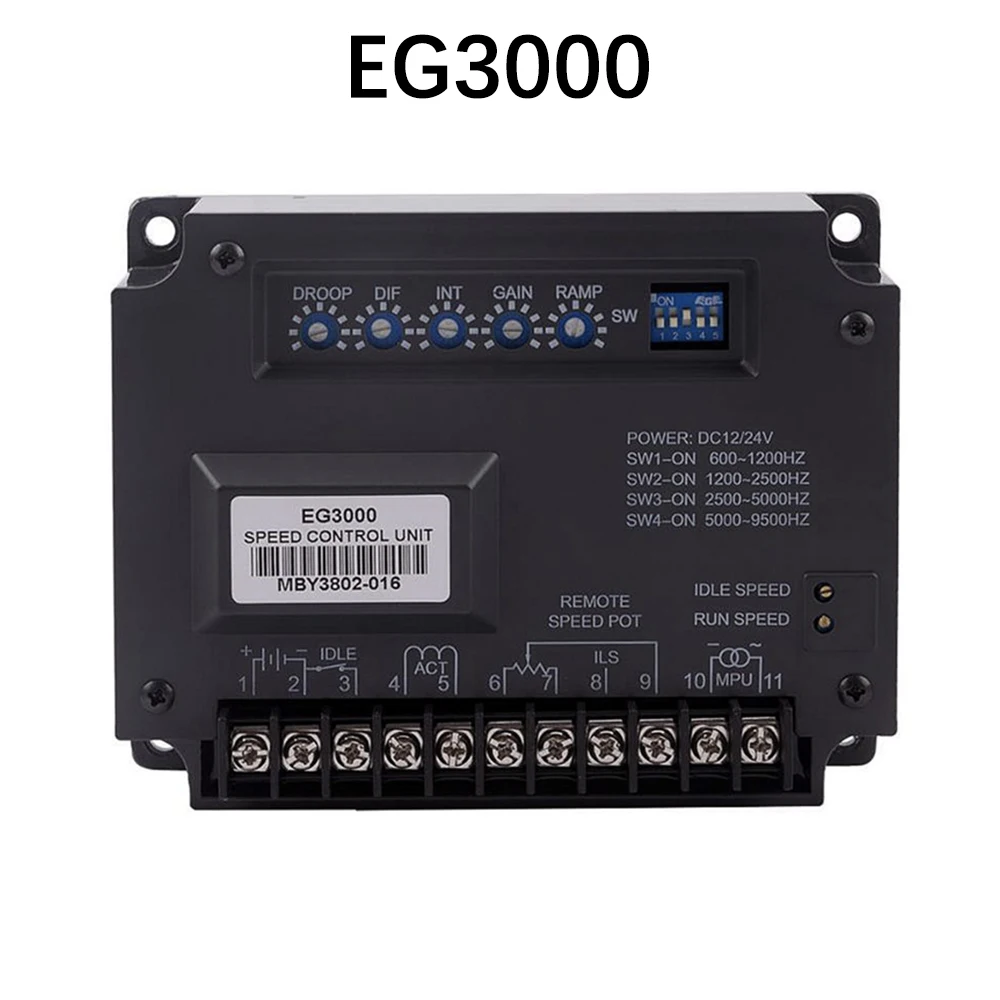 

EG3000 High Quality Replacement Speed Governor Controller Panel for Diesel Engine Generator Spare Parts KUTAI Electronics