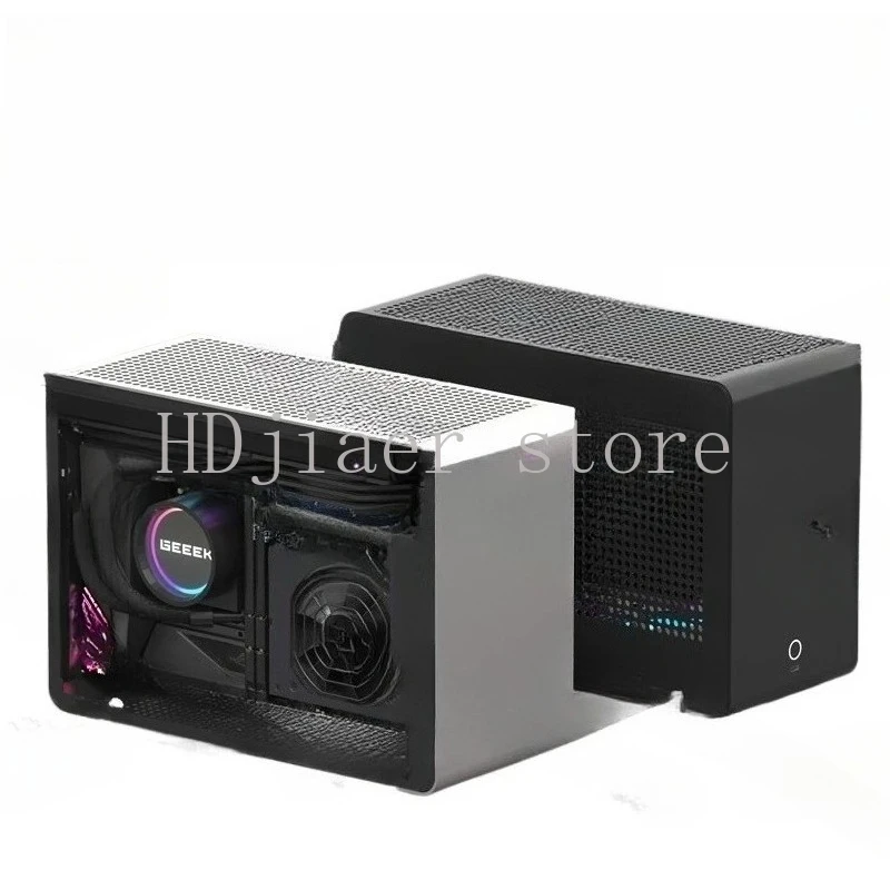 

G1 Pro ITX aluminum alloy case supports water-cooled mini tower chassis with tempered glass side panels