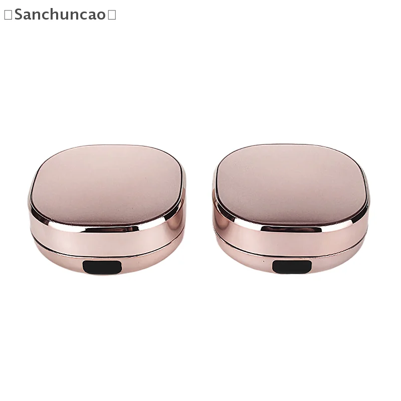 〔San〕 Air Cushion Foundation DIY Box Mini Cute Empty Puff Box Portable Mirror For Bb Cream Cosmetic Makeup Case Container