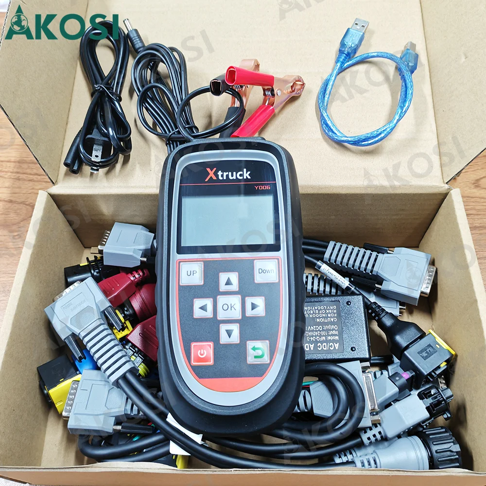 Xtruck Y006 EURO 6 CAN J1939 sensor tester Truck Nitrogen Detector Test NOx PM Urea Level Exhaust Temperature Sensor