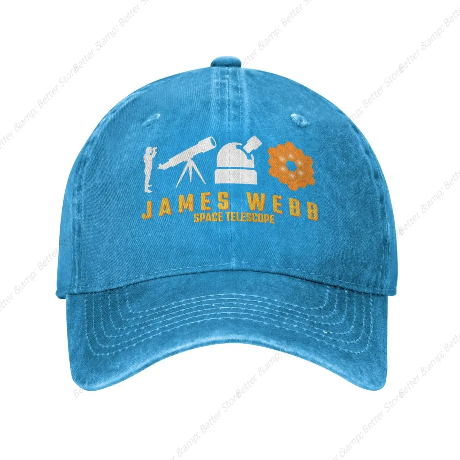 James Webb Space Telescopes Cap Classic Washed Cotton Dad Hat Women Outdoor Sports Caps