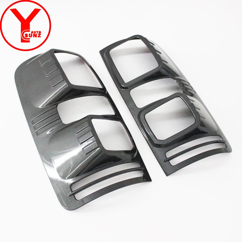 Carbon Fiber Tail Light Cover For Chevrolet Chery Holden Colorado 2012 2013 2014 2015 2016 2017 2018 Car Styling Accessories