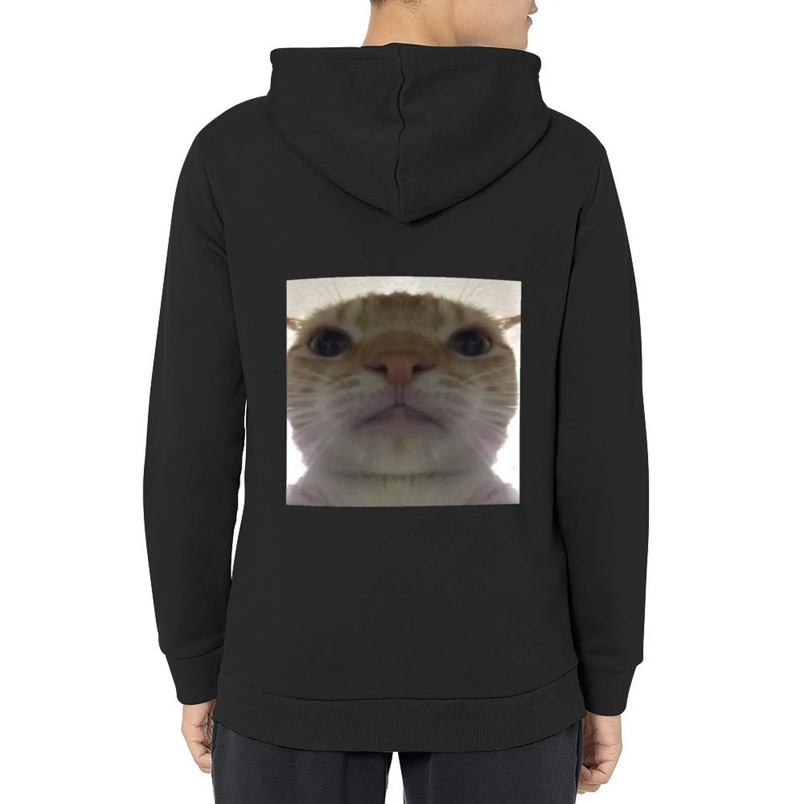 

Selfie Cat Hoodie korean autumn clothes autumn new products men's autumn clothes japanese style graphic hoodie
