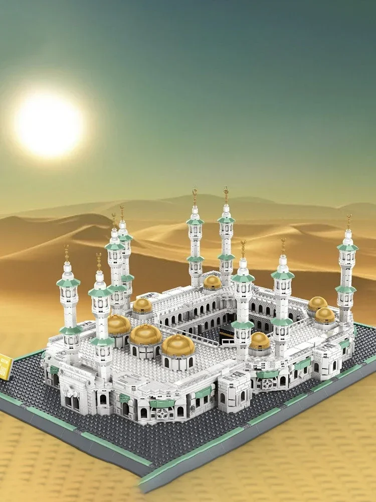 1463PCS Creatieve Sheikh Zayed Grand Moskee-Abu Dhabi Bouwstenen Architectuur Bouw Bricks Speelgoed Cadeau Voor Volwassen Kinderen - afbeelding 2